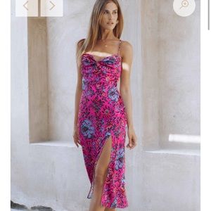 NWT Runaway Reeva Slip Dress